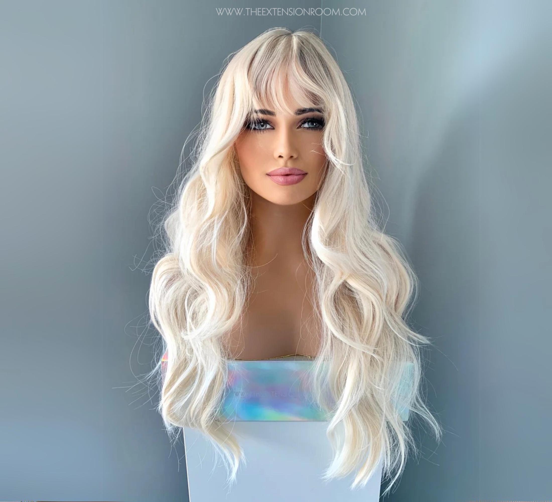 Blonde mix Beach waves Lacefront Wig 2029 Lace Wig Beach Wave - Etsy main image 3