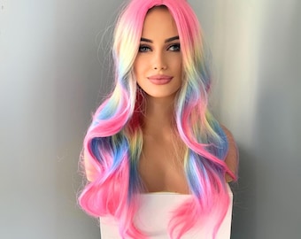MULTI-COLOUR WIGS