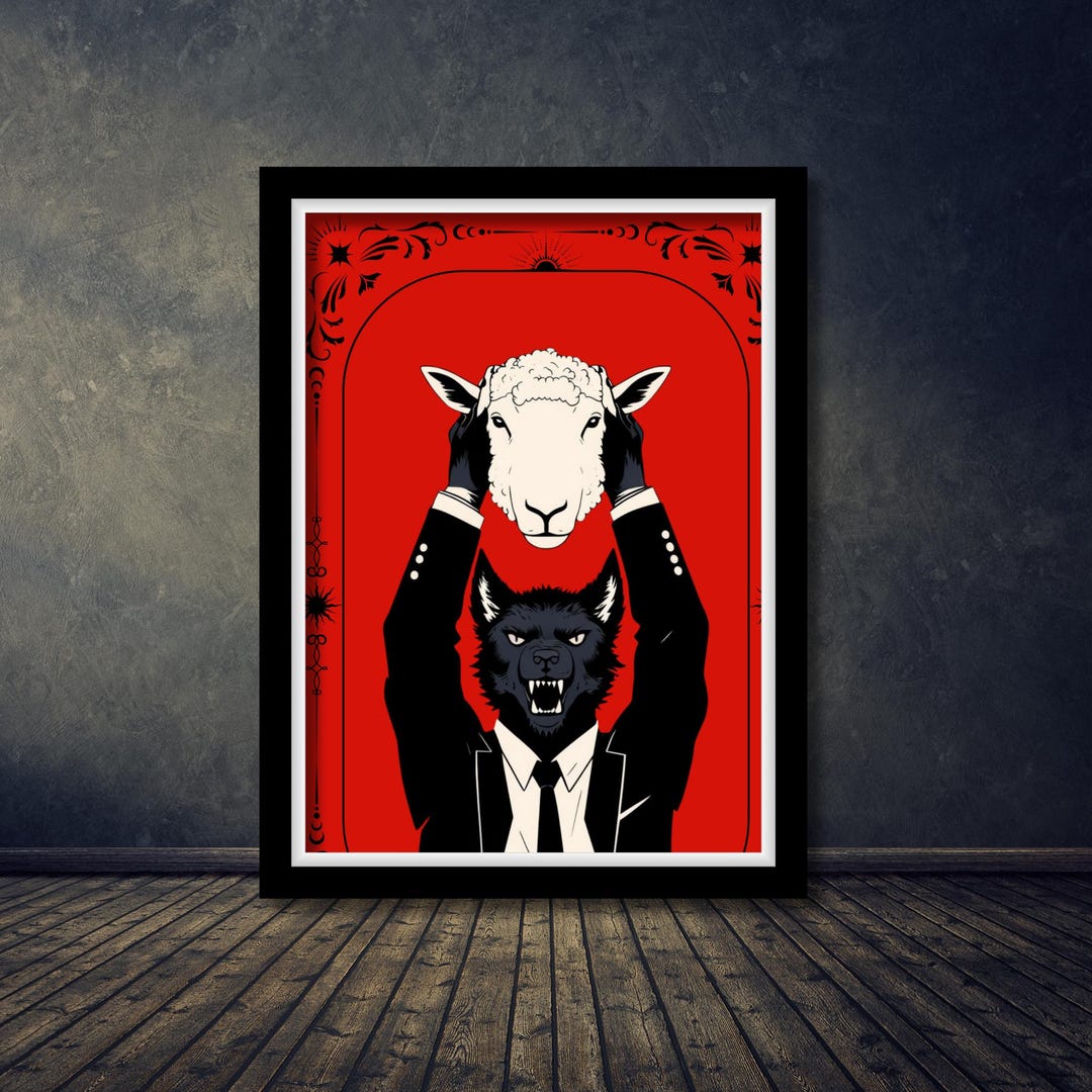Wolf in Sheep's Clothing - Digital Download - Etsy
