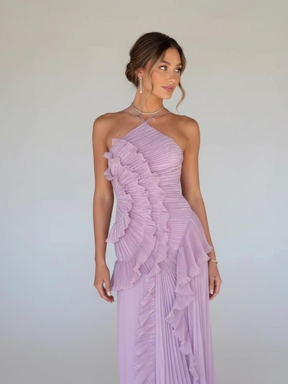 dusty pink corset midi dress Beaded Long Formal Fitted Prom Gown LaDivine CD736 Overcoat Chest Size in Inches::44 solid-black Corset Strapless Maxi Gown it gently reflects the