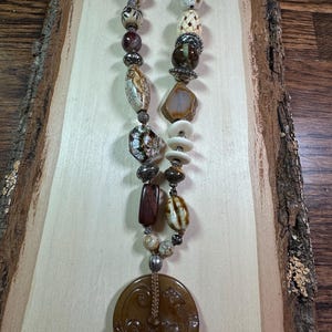 Asian salamander necklace