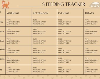 Kitten Feeding Tracker!