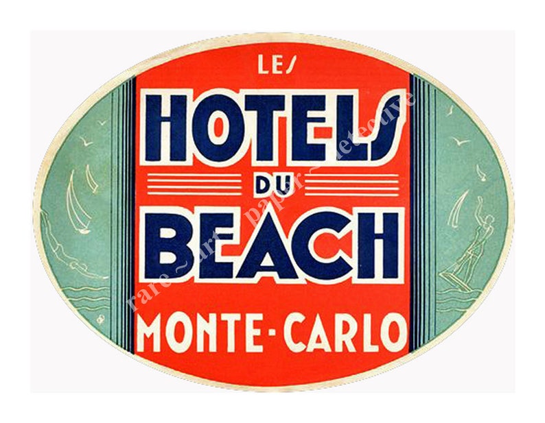 Hotel Sticker Gift Set 10 Travel Luggage Label Stickers | Etsy