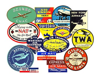 NATIONAL AIRLINES Airline of the Stars Vintage Style Decal / Vinyl Sticker NATIONAL AIRLINES Airline of the Stars Vintage Style Decal / Vinyl Sticker