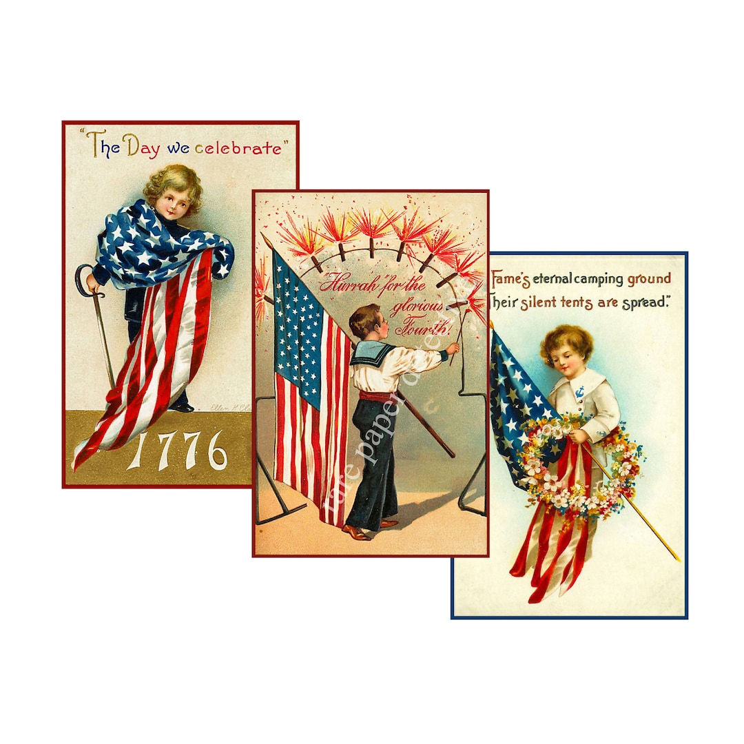 4th of July Prints, Set of