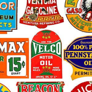 Oil Label Stickers for Tool Boxes Workshops and Gifts for Him Motor Oil ...