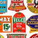 Oil Label Stickers for Tool Boxes Workshops and Gifts for Him Motor Oil ...