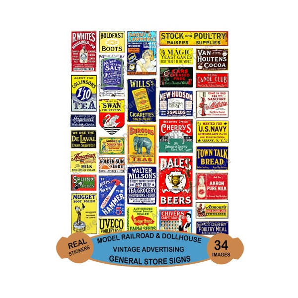 O Scale Model Train Decals Etsy