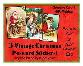 Vintage Christmas Card Fun with 49 and Market! — Nally Studios