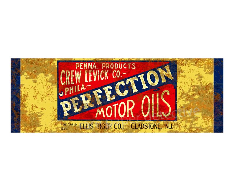 Automotive Label Set 5 DIGITAL Downloads 5 Rusty Car Art | Etsy