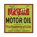 Motor Oil Art Paper Label Sticker, 3