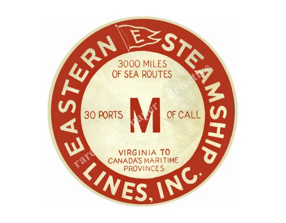 vintage steamer trunk labels