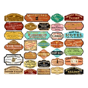 Old Western Signs - Etsy UK