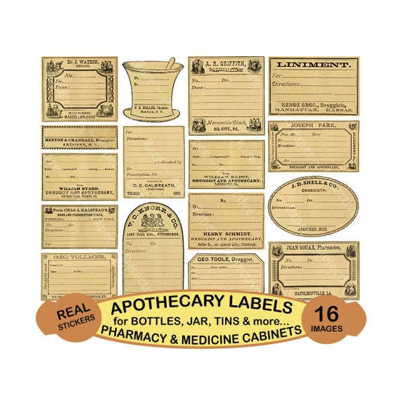 16 Blank Potion Labels, Make Your Own Custom Halloween Stickers, Apothecary  Bottle Stickers, Witches Cauldron Jar Labels, Druggist Tags, 824 -   Finland