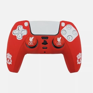 Pro Gamer Controller Skin Liverpool , PS5 Controller Cover with 2pc Thumb Grips