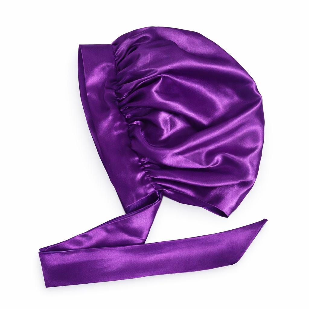 Bonnet Ribbon Reversible Bonnet With Ties | Pattern - No Elastic | Kambel Creations ...