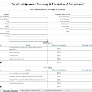 Third-Party Risk & Compliance Toolkit | The All-in-One Vendor Risk Management Framework (Excel)