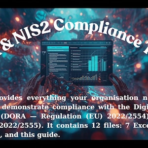 DORA & NIS2 Compliance Toolkit | EU Cybersecurity Regulation Excel Template