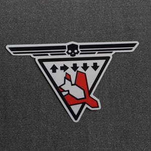 Helldivers 2 500KG Bomb Stratagem Sticker - Funny Team Killer Vinyl Decal - Helldivers Sticker for Laptop, Console, or Water Bottle