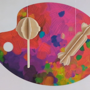 Süßigkeiten 3D-Puzzle SVG-Dateien Karton Holz Candy Party Dekoration Süßigkeiten Party Sommer Dekor Laser-Schnitt Cricut Glowforge Geburtstag Baby Shower