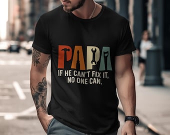 Handyman Papa T-Shirt, Geschenk zum Vatertag
