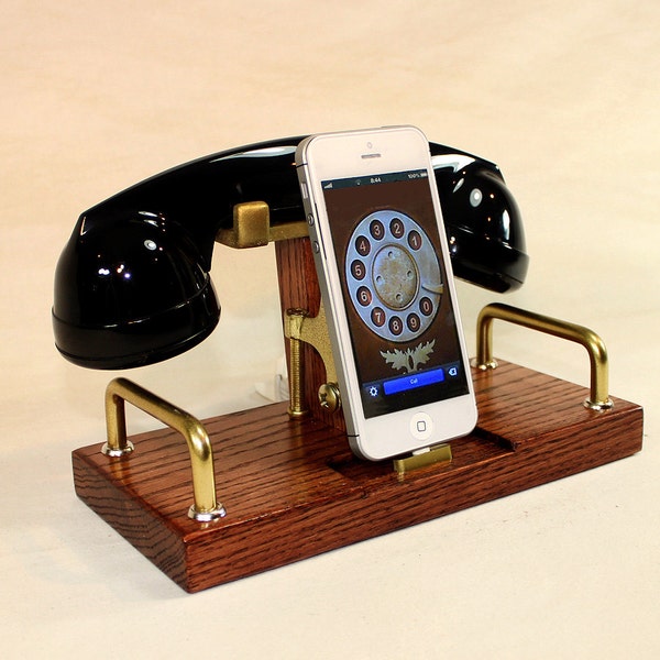 iPhone Dock - Phone - Charger and Sync Station - Bluetooth Headset - Wireless Headset - New Lighting Connector installed