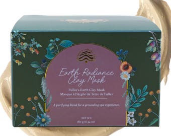 Kleimasker voor reiniging | Voor een gladde, frisse en verzorgde afdronk | 100% natuurlijk, dierproefvrij, handgemaakt in kleine batches in Canada | 180 g