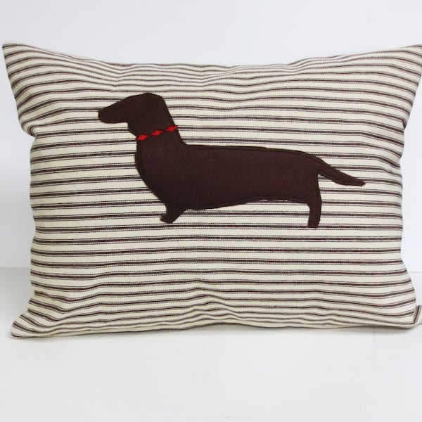 Dachshund Pillow Etsy