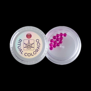 3mm Ruby Terp Pearls - 3mm Diameter Pure Corundum Balls Jewelry
