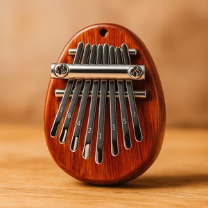 Mini Kalimba Thumb Piano 8-Key Pocket Wood Piano Gift for Beginners & Kids | C Major Tuning, Travel Size, Relaxing Sound