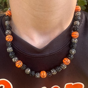 スパーズにインスパイアされたラインストーンビーズのドリップネックレス＆ブレスレット