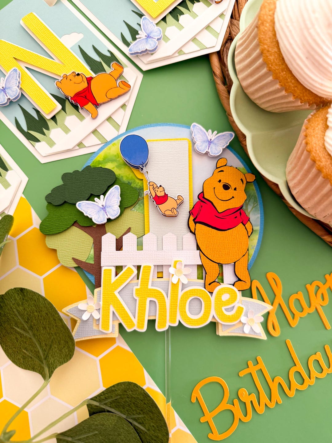 Winnie the Pooh Cake Topper, Pooh Bear Cake Topper Etsy Australia — free download