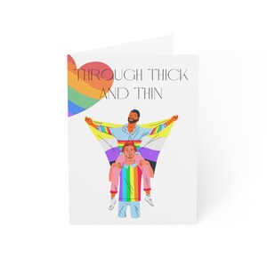 Gay Romance Pride Card LGBTQ