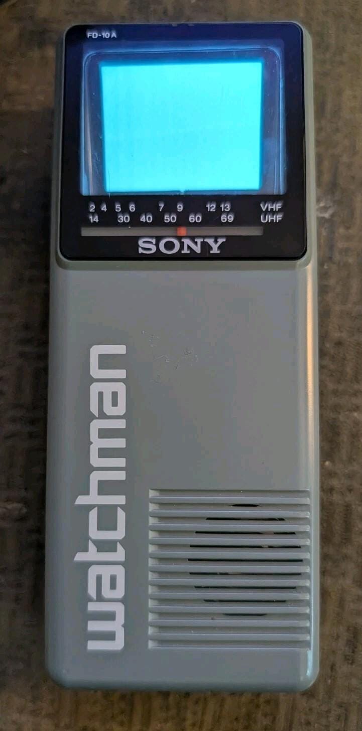 古いSONYポータブルTV Vintage Sony Portable Tv - Etsy