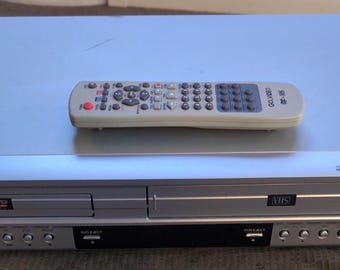 GoVideo DV2130 DVD VCR Combo Player Recorder Hi-Fi Stereo Tested Working w/ Remo