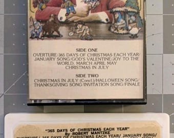 365 Days of Christmas Each Year Robert Mantzke 1978 Cassette ATC-1000