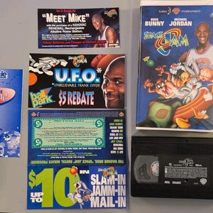 Space Jam Vhs - Etsy