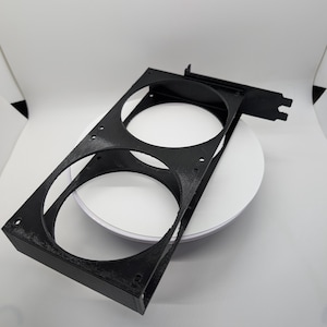 PCIe Dual 120mm Fan Mount. Version 2 beefier mount