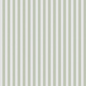Sage Green Vertical Stripe Fabric Muted Sage & White Stripes Minimal Classic Fabric Cottage Fabric 100% Cotton Fabric By The Half Yard