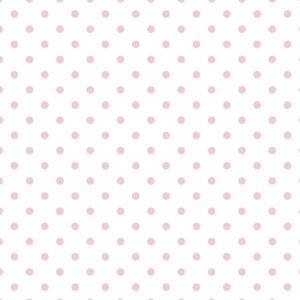 Könnte beinhalten: Ein nahtloses Muster mit gleichmäßig verteilten, hellrosa Punkten auf weißem Hintergrund. Die Punkte sind gleichmäßig groß und verteilt, wodurch ein klassisches und sauberes Design entsteht. Geeignet für verschiedene Anwendungen.