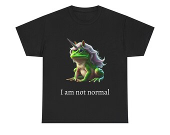 I am not normal Frogicorn T-Shirt -- Proceeds to Human Rights Campaign