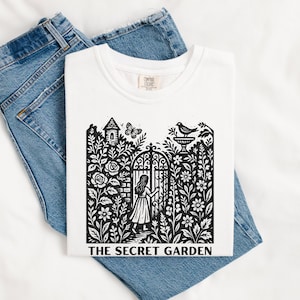 The Secret Garden T Shirt - Etsy