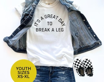 Camiseta de actor para niños, tallas juveniles, colores cómodos, camiseta de club de teatro, obra escolar, camiseta de Broadway para niños, regalo de noche de estreno, camiseta de teatro para niños