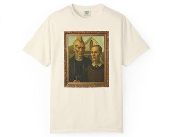 Classic Art Edgy Gothic Tee Comfort Colors Art Student Gift Artist Shirt Punk Graphic Famous Artist Shirt Art Teacher Tee Cool Art Tee