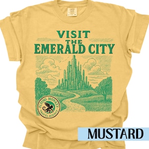 Emerald City Shirt Comfort Colors Flying Monkeys Travel Wonderful Wizard of Oz Shirt Classic Literature Tee Theatre Shirt Wicked Witch Shirt