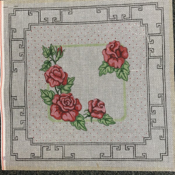 Needlepoint Roses Etsy