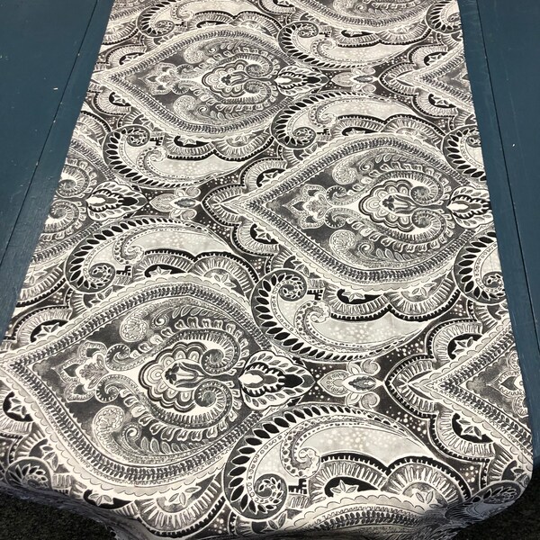 Paisley Table Runner Etsy
