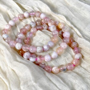 Flower Agate Bracelet