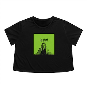 Lestat de Brat Lioncourt Women&#39;s Flowy Cropped Tee Interview with the Vampire