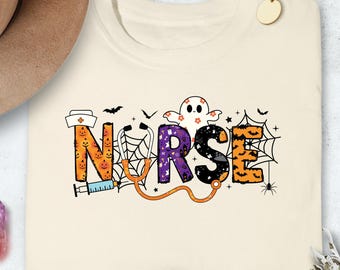 Halloween Nurse Shirt, Boo Boo Crew, Comfort Colors® Nurse Gift For Women, Spooky Season Shirt, Boo Crew Shirt, Nursing Student Gift